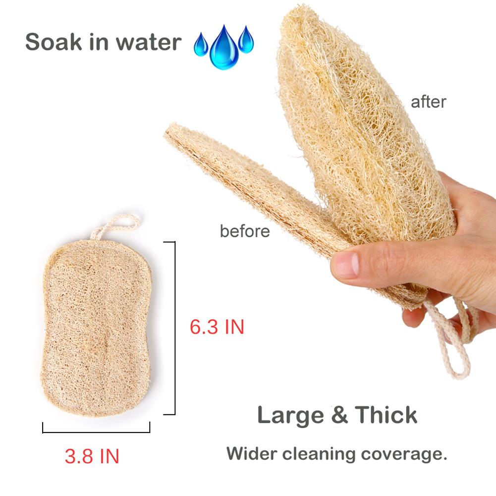 Natural Luffa Dish Washing Cloth