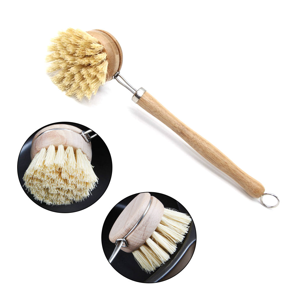 Long Handle Pan Pot Brush