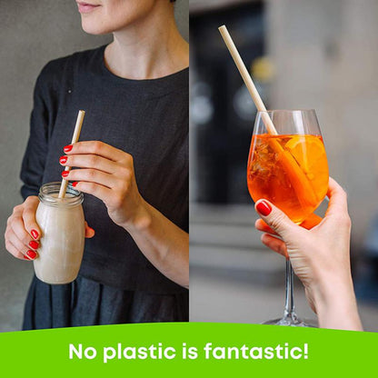 Natural Bamboo Drinking Straws